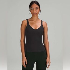 Lululemon Align Waist-Lenght Black Tank Top